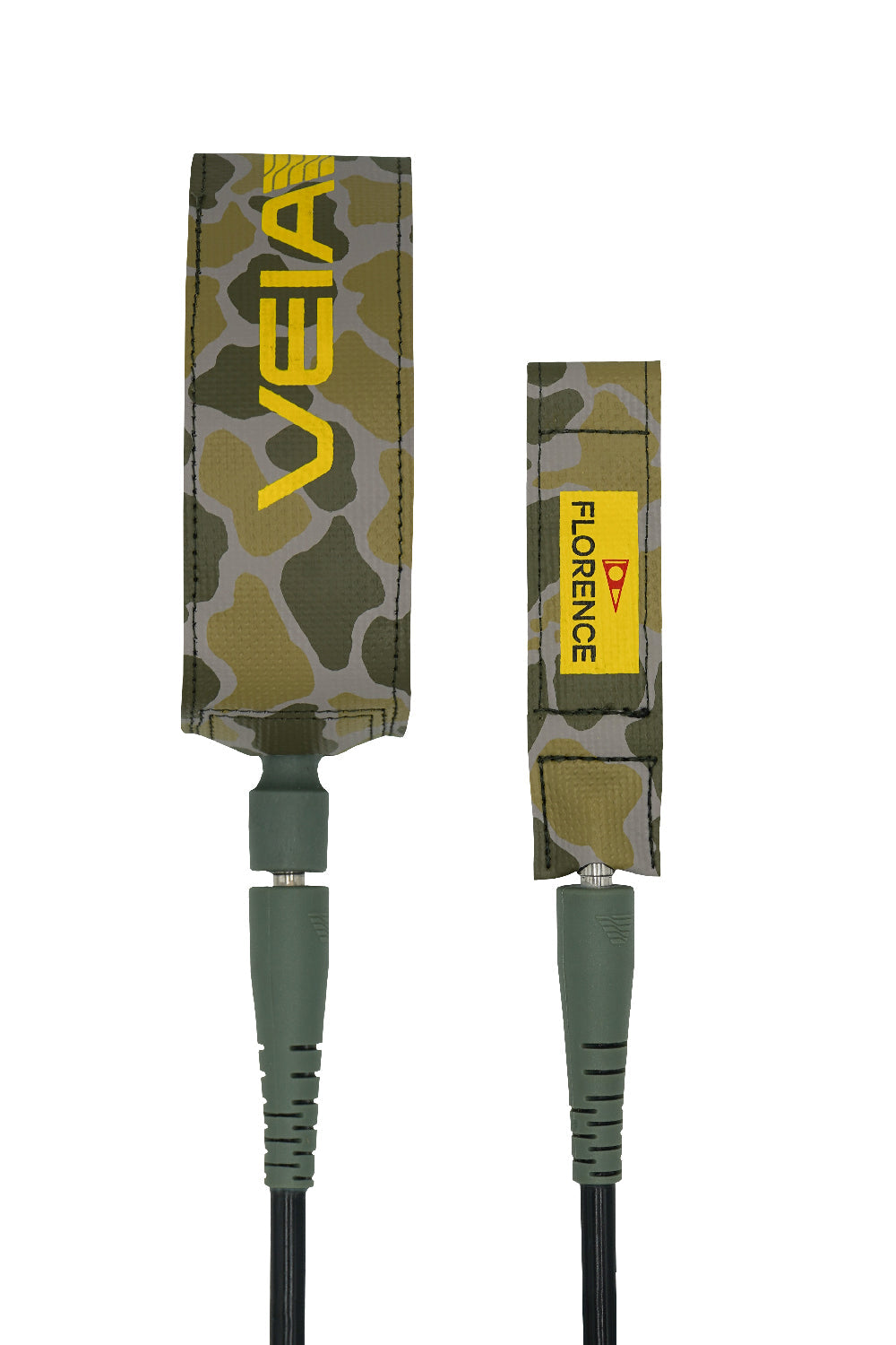 VEIA x FLORENCE JJF Pro 6' Comp Leash - Florence Camo
